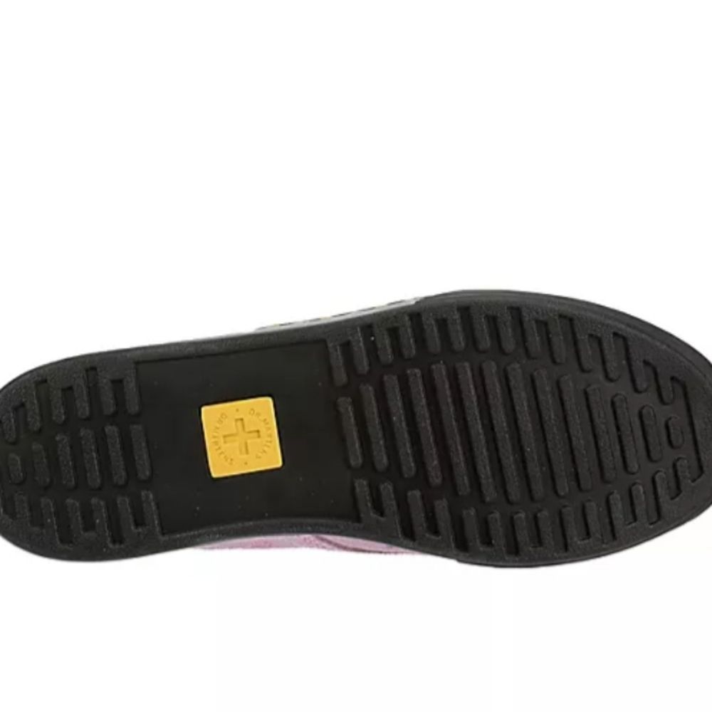Dr. Martens Pink Multi-Color Paint-Splatter Combat Boots - Picture 6 of 14